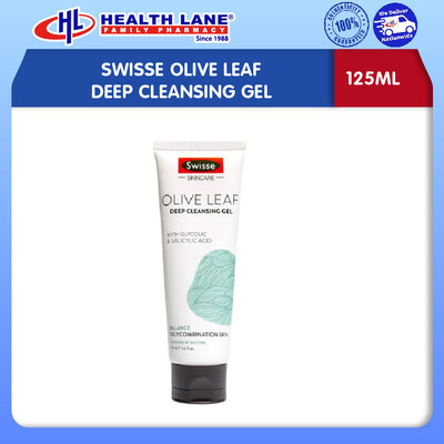 SWISSE OLIVE LEAF DEEP CLEANSING GEL (125ML)